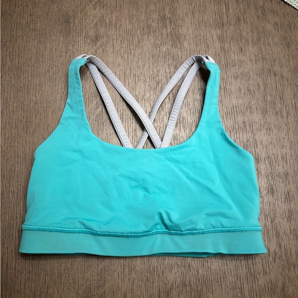 Lululemon energy bra team and gray size 6 - Picture 1 of 3